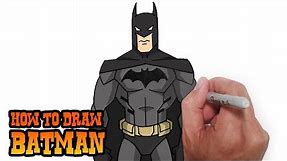 How to Draw Batman- Young Justice- Video Lesson