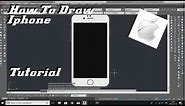 How To Draw An IPhone On AutoCAD [HD]