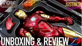 Iron Man 2 MK4 ZD Toys 1/10 Scale Figure Unboxing & Review