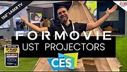 150-inch Laser TV! Formovie 4K MAX | Theater | UST & Lifestyle Projectors at CES 2024