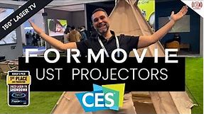 150-inch Laser TV! Formovie 4K MAX | Theater | UST & Lifestyle Projectors at CES 2024