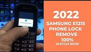 Samsung Guru Gt-E1215 Phone Lock Remove|Samsung Guru 1215 Lock Remove 100% Umt Tool