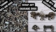 How To Create Metal SCRAP ART Sausage Dog Sculpture’s From Welding Bit’s & Bob’s DIY Tutorial Mig