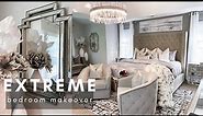 EXTREME Bedroom Makeover | DIY Wall Decor on a Budget | aesthetic bedroom transformation