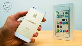 iPhone 5s Gold Unboxing UK