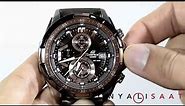 Casio Edifice Chronograph watch unboxing and review