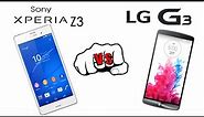 Sony Xperia Z3 vs LG G3