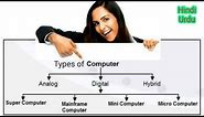 Types of Computer || Analog Computer || Digital Computer || Hybrid Computer