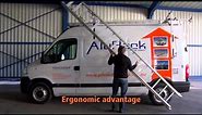 Ergonomic ladder rack ErgoRack by roof rack specialist Prime Design Europe