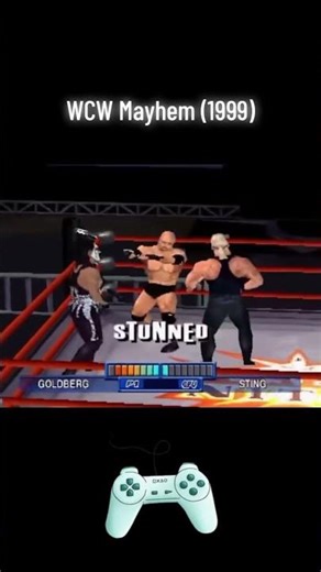 WCW Mayhem (1999) #retrogaming #gaming #games #sega