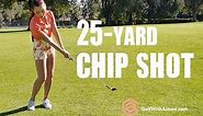 25-yard Chip Shot | Golf with Aimee
