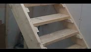 How to build Stairs. Easy steps DIY staircase