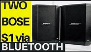 How To Pair TWO Bose S1 Pro Via Bluetooth Wirelessly - BEST Portable Speaker