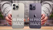 iPhone 15 Pro Max Vs iPhone 14 Pro Max