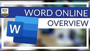 How to use Word Online (Complete Overview)