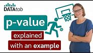 p-value - easily explained with an example