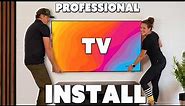 Install your TV on the Wall - Learn from a Pro