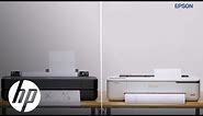 Differences between the HP DesignJet T250 Plotter and the Epson SC-T3100 | DesignJet Printers | HP