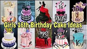 Sweet 16th Birthday Cake Ideas For Girls/Teenage Girls Birthday Cake/Birthday Cake Ideas For Women
