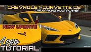 New Chevrolet Corvette C8 Logo/Emblem Tutorial | Car Parking Multiplayer New Update 4.8.8.2
