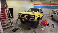 1989 SUBURBAN 4x4 Part 6, Rough Country 4 inch suspension lift kit