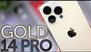 Gold iPhone 14 Pro Unboxing, First Impressions & Drop Test w/ CASETiFY Impact Case!