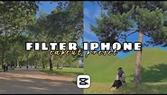 Filter iphone capcut || Filter terbaru iphone capcut