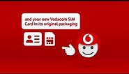 Vodacom Self Service | RICA your prepaid SIM card with TOBi on the My Vodacom App
