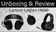 Unboxing the Lenovo Legion H600 Wireless Gaming Headset - Review 2023