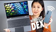 Samsung DeX Wirelessly Powers This Laptop!