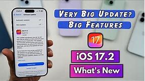 iOS 17.2 Big Update Released | What’s New? Should you update?