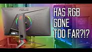 AN RGB GAMING MONITOR!?!? - ASUS ROG XG27VQ Review