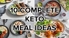 10 Easy Low Carb & Keto Meal Ideas [Side Dish Included]