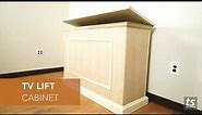 Touchstone Elevate Unfinished TV Lift Cabinet Product Details