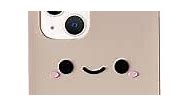 Yatchen Kawaii Phone Cases Apply to iPhone 13,Cute 3D Cartoon Boba Milk Tea Phone Cover Soft Silicone Funny Bubble Pearl Case for Women Girls Shockproof Protective Cover for iPhone 13