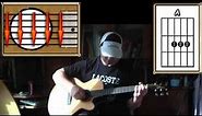 2-4-6-8 Motorway - The Tom Robinson Band - Acoustic Guitar Lesson - (easy)
