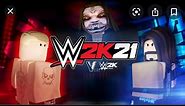WWE2K21 Roblox (playing as John Cena)