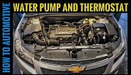 How To Replace The Water Pump On A Chevy Cruze With 1.4l Engine"