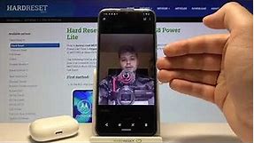 How to Turn Off Selfie Camera Mirror with MOTOROLA Moto G8 Power Lite – Camera Customization