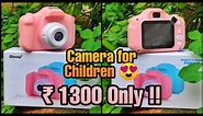 Blessbe Children's digital camera | Best toy camera for kids| Unboxing & Review