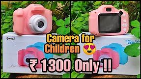 Blessbe Children's digital camera | Best toy camera for kids| Unboxing & Review