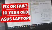 Fix Or Fail Making A 10 Year Old Laptop Useable in 2023 ASUS P550L