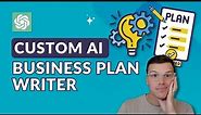 How to Use a FREE AI Business Plan Writer
