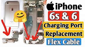 How to iPhone 6s & 6 Charging Port Replacement | Apple iPhone 6s & 6 Charging Flex Cable Replacement