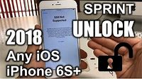 How To Unlock iPhone 6S Plus From Sprint to Any Carrier