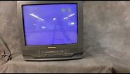 Panasonic 20” tv vcr combo