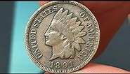 1891 Indian Head Penny Worth Money - How Much Is It Worth and Why? (Variety Guide)