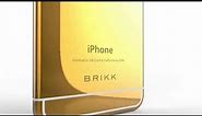 Lux iPhone 6 by Brikk in 24k gold or pure platinum with diamonds.