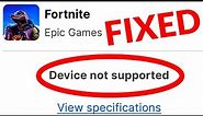 How To Download Fortnite On Android Device Not Supported | Step By Step Tutorial (2023)
