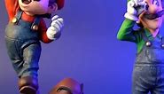 Super Mario Bros. Mario Luigi Diorama